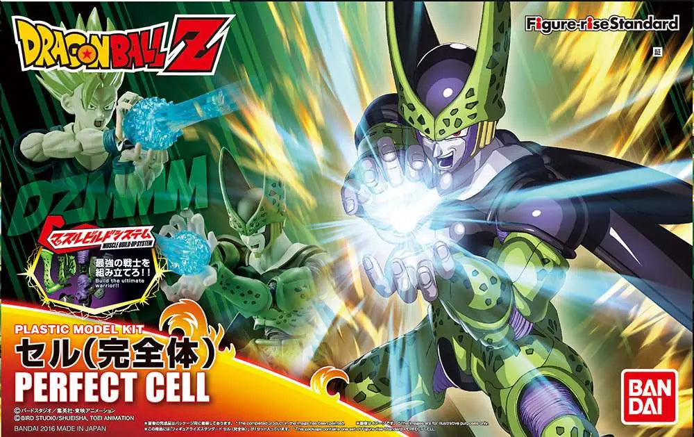 BANDAI RISE PERFECT CELL STND MODEL KIT 12 cm