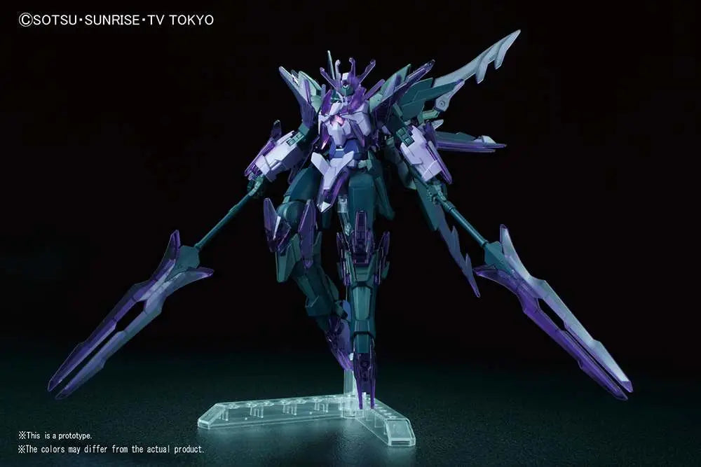 BANDAI - GUNDAM HG TRANSIENT GLACIER 1/144 MODEL KIT 13 cm
