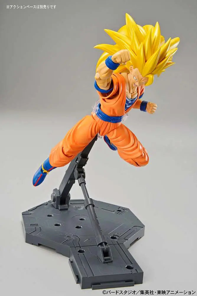 BANDAI RISE SUPER SAIYAN 3 SON GOKOU MODEL KIT 13 cm