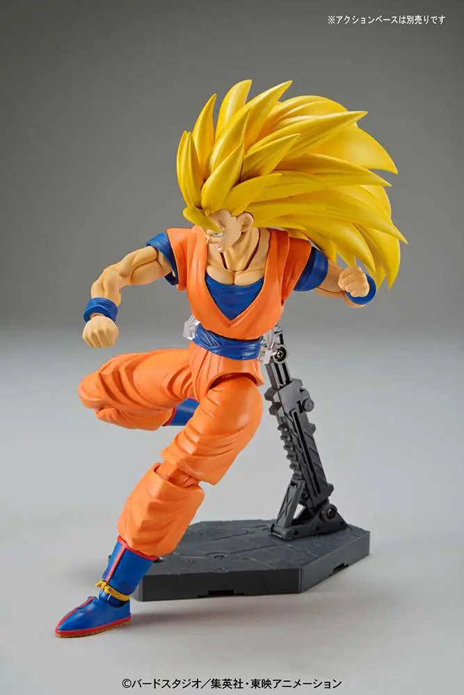 BANDAI RISE SUPER SAIYAN 3 SON GOKOU MODEL KIT 13 cm