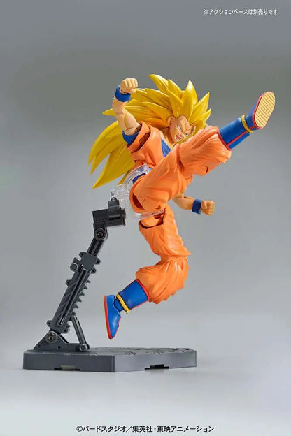 BANDAI RISE SUPER SAIYAN 3 SON GOKOU MODEL KIT 13 cm
