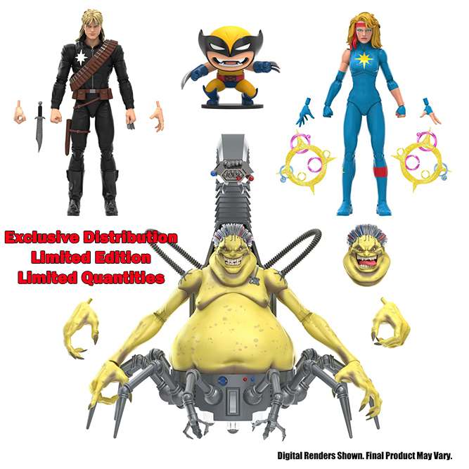 ML MOJOWORLD MULTIPAK ULTRA LIMITED SET ACTION FIGURA HASBRO