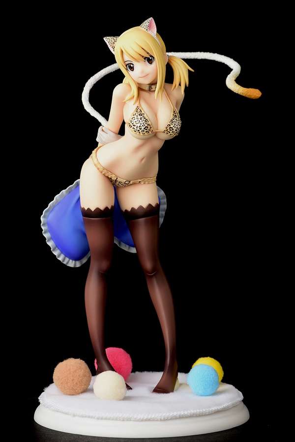 ORCATOYS - DC FAIRY TAIL LUCY HEARTFILIA LEOPARAT ST STATUA 24 cm