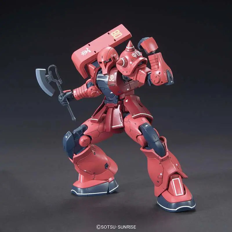 BANDAI HG ZAKU I MS-05S CHAR 1/144 1/144 MODEL KIT 15 cm