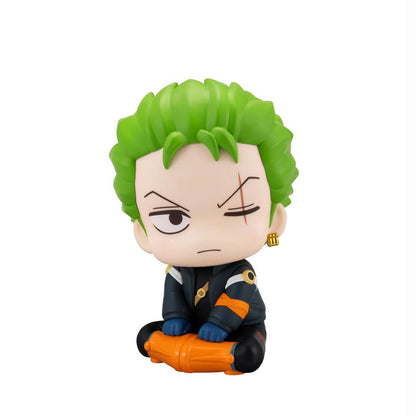 MEGAHOUSE ZORO & SANJI - ONE PIECE LOOKUP + FUTURE ISLAND EGGHEAD GIFT SET MINI FIGURA 10 cm