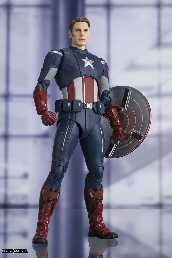 AVENGERS ENDGAME CAP AMERICA VS CAP SHF