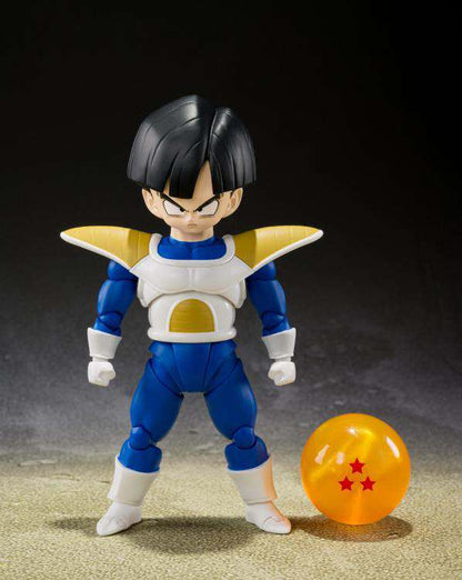BANDAI SHF DRAGONBALL Z SON GOHAN BATTLE CLOTH ACTION FIGURE 14 cm
