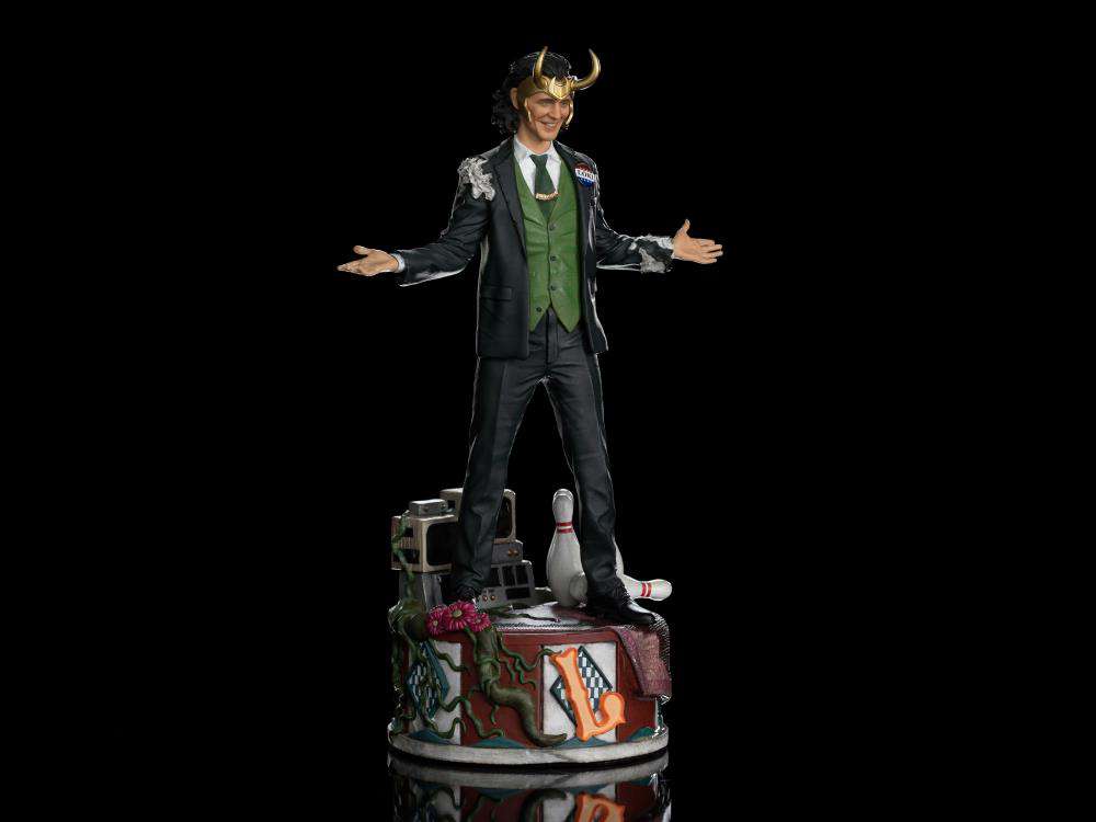 IRON STUDIOS LOKI PRESIDENT VARIANT 1/10 STATUA 25 cm