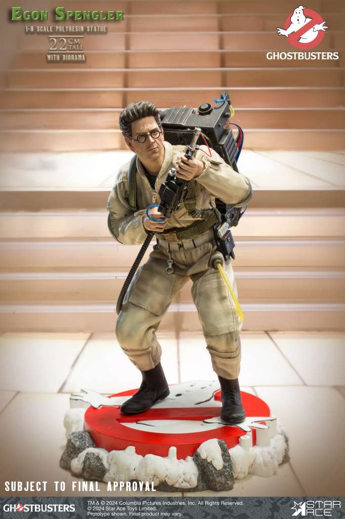 GHOSTBUSTERS EGON SPENGLER 1/8 RESIN ST
