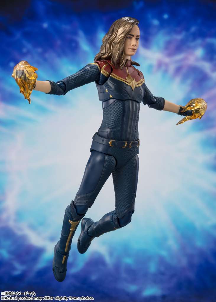 BANDAI CAPTAIN MARVEL - MARVEL S.H.FIGUARTS S ACTION FIGURE 14 cm