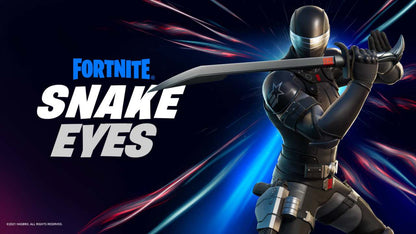 FORTNITE-G.I.JOE SNAKE EYES KATANA REP.