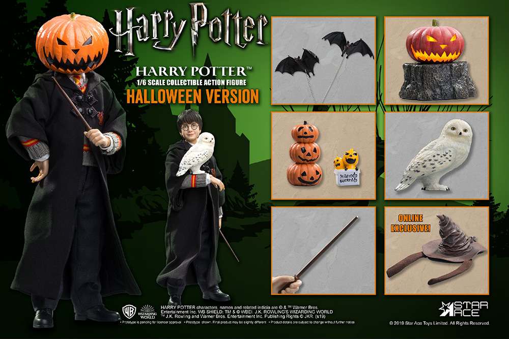 HP HARRY HALLOWEEN 12INCH AF