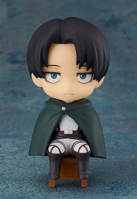 GOODSMILE LEVI ATTACK ON TITAN NENDOROID SWACCHAO! MINI FIGURA 10 CM