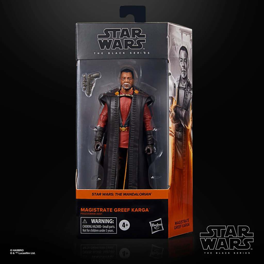 STAR WARS: THE MANDALORIAN BLACK SERIES ACTION FIGURA 2022 MAGISTRATE GREEF KARGA 15 CM HASBRO