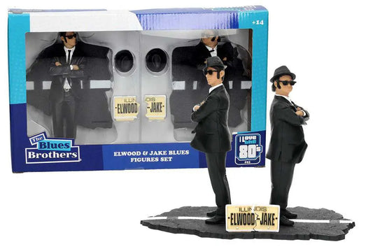 SD TOYS BLUES BROTHERS JAKE ELWOOD 2PK ACTION FIGURE 17 cm