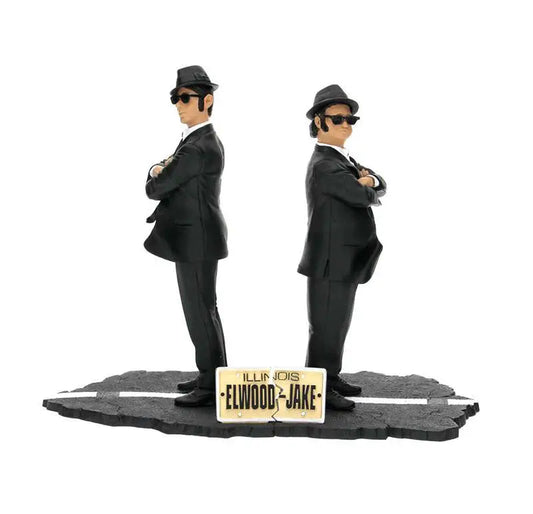SD TOYS BLUES BROTHERS JAKE ELWOOD 2PK ACTION FIGURE 17 cm