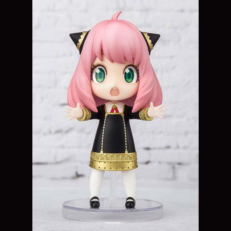 SPY X FAMILY FIGUARTS MINI ACTION FIGURA ANYA FORGER 8 CM BANDAI TAMASHII NATIONS