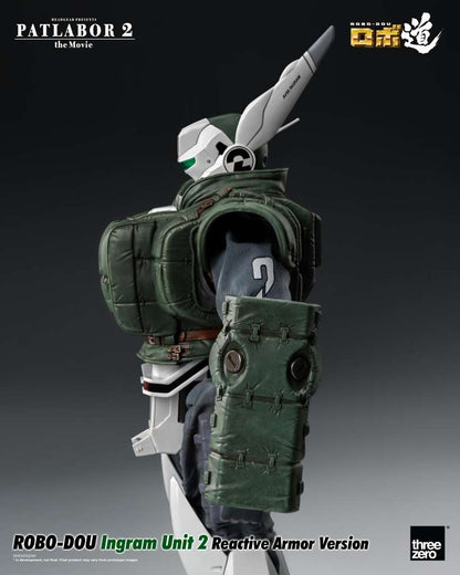 PATLABOR 2: THE MOVIE ROBO-DOU ACTION FIGURA INGRAM UNIT 2 REACTIVE ARMOR VERSION 23 CM THREEZERO