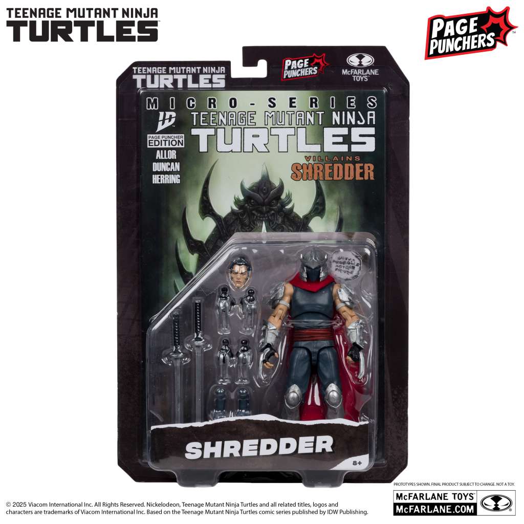 TMNT 5INCH FIGURE WITH COMIC ASS SET (6)