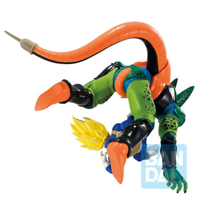 BANPRESTO VEGETA & CELL DRAGON BALL ICHIBANSHO DRAGON HISTORY II STATUA 17 CM