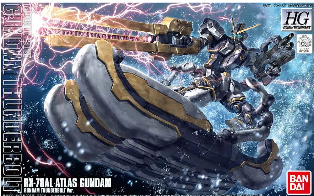 BANDAI - GUNDAM HG ATLAS THUNDERBOLT 1/144 MODEL KIT 13 cm
