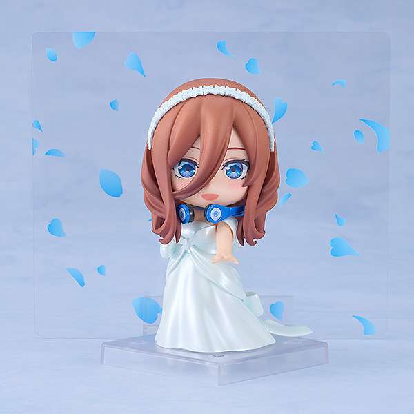 THE QUINTESSENTIAL QUINTUPLETS NENDOROID ACTION FIGURA MIKU NAKANO: WEDDING DRESS VER. 10 CM GOOD SMILE COMPANY