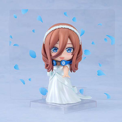 THE QUINTESSENTIAL QUINTUPLETS NENDOROID ACTION FIGURA MIKU NAKANO: WEDDING DRESS VER. 10 CM GOOD SMILE COMPANY