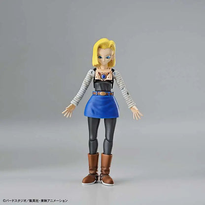 BANDAI RISE ANDROID #18 MODEL KIT 12 cm