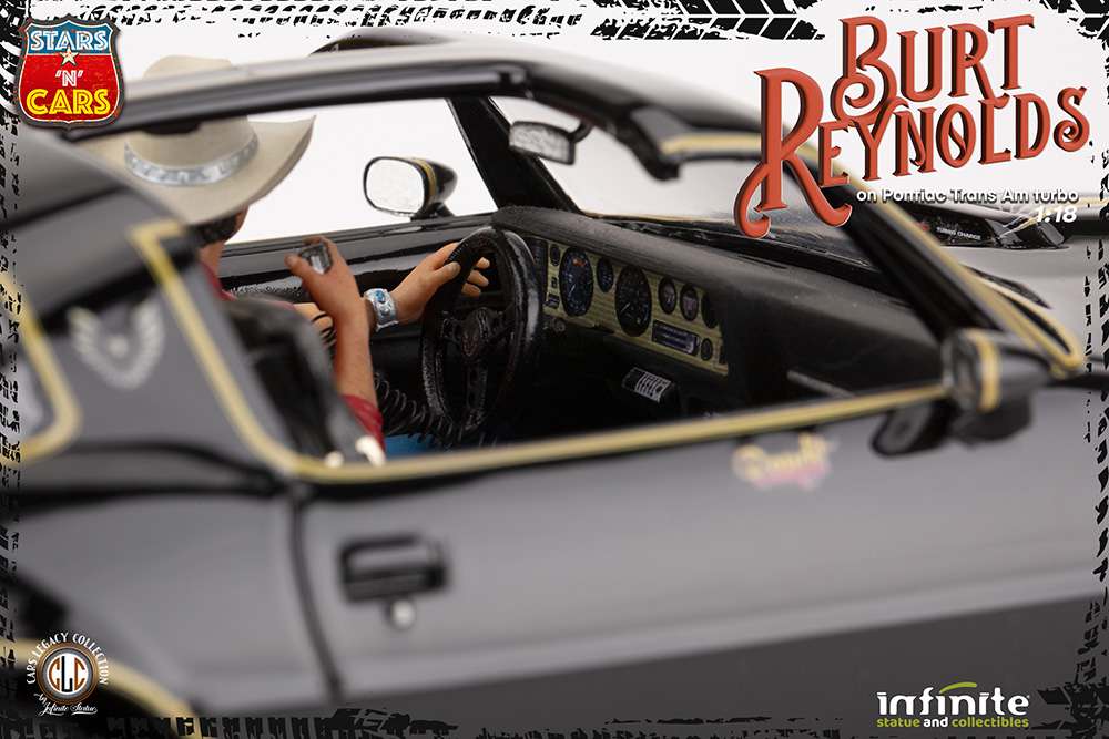 BURT REYNOLDS ON PONTIAC 1/18 RESIN ST