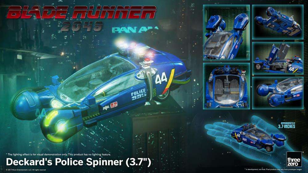 BLADE RUNNER 2049 DECKARD POLICE SPINNER