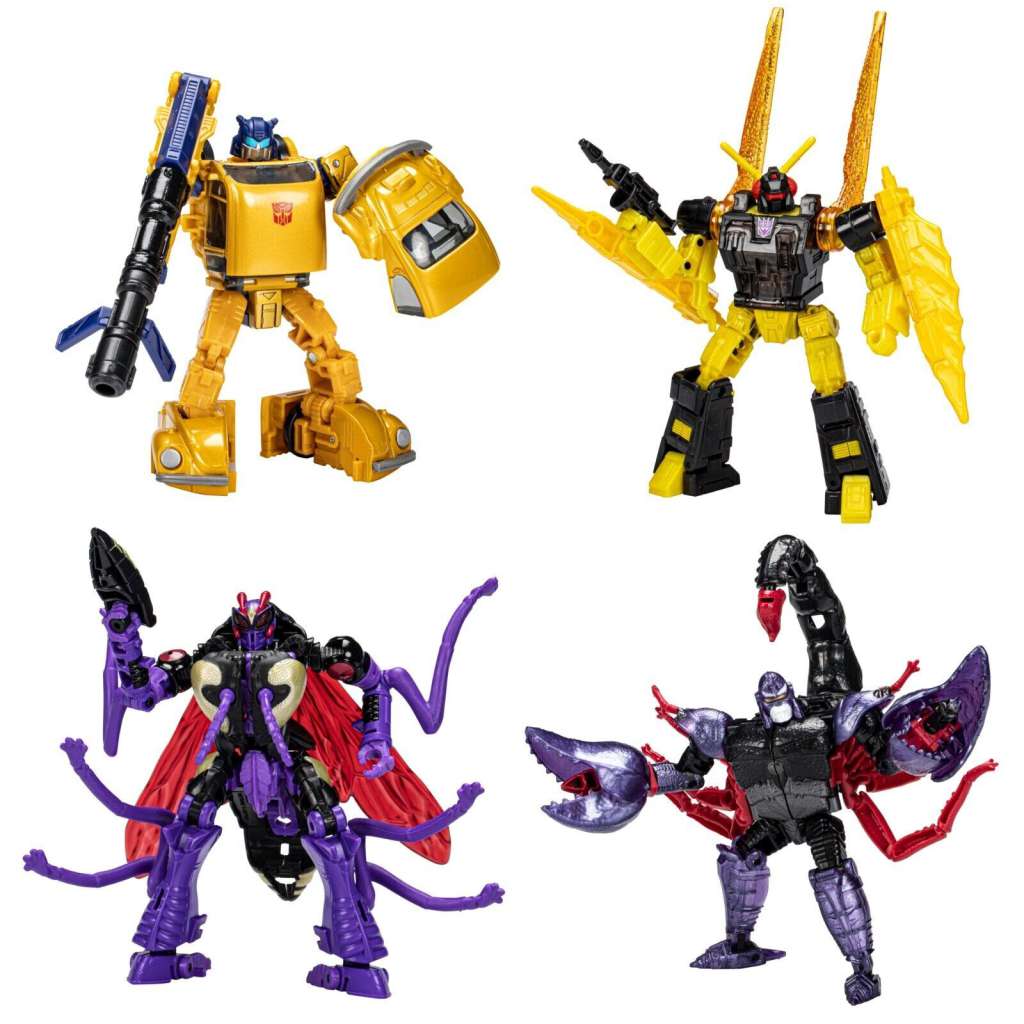 HASBRO - TRANSFORMERS CREATURES COLLIDE 4-PACK AF ACTION FIGURE