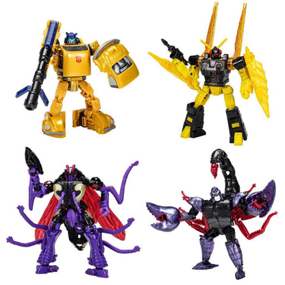 HASBRO - TRANSFORMERS CREATURES COLLIDE 4-PACK AF ACTION FIGURE