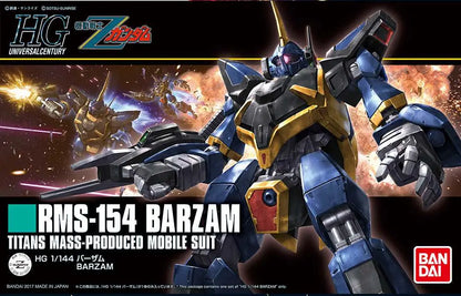 BANDAI HG BARZAM 1/144 MODEL KIT 12 cm