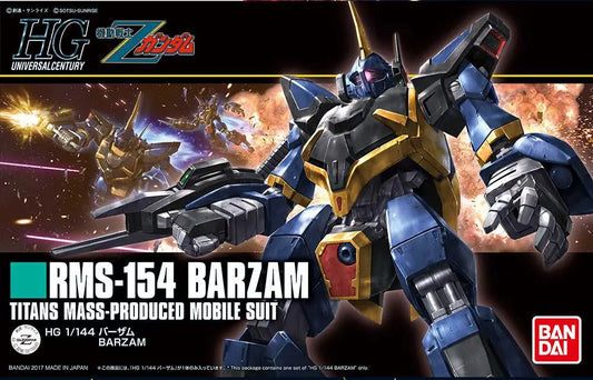 BANDAI HG BARZAM 1/144 MODEL KIT 12 cm