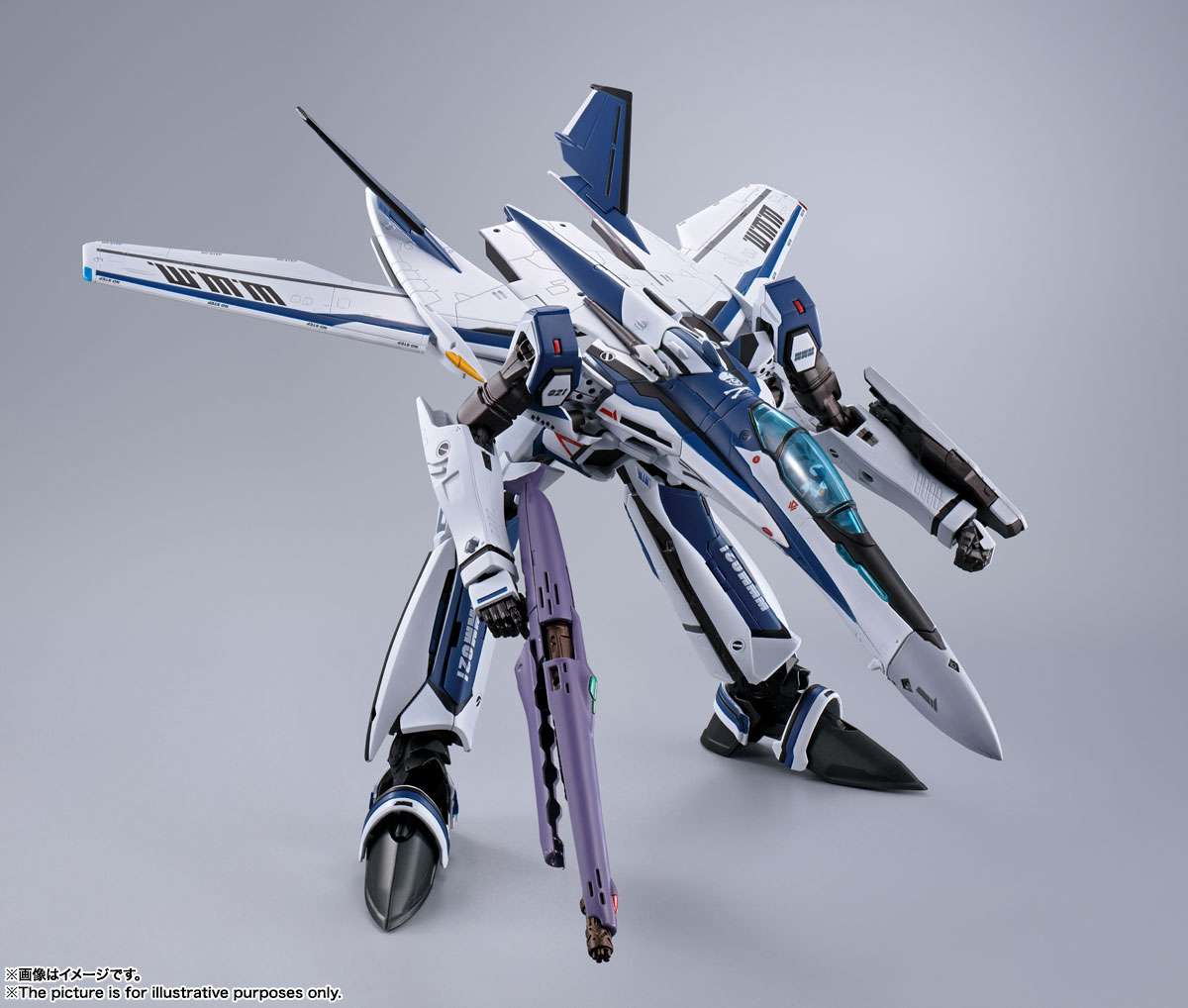 BANDAI DX MACROSS VF-25 MESSIAH VALKYRIE ANNIV ACTION FIGURE 35 cm
