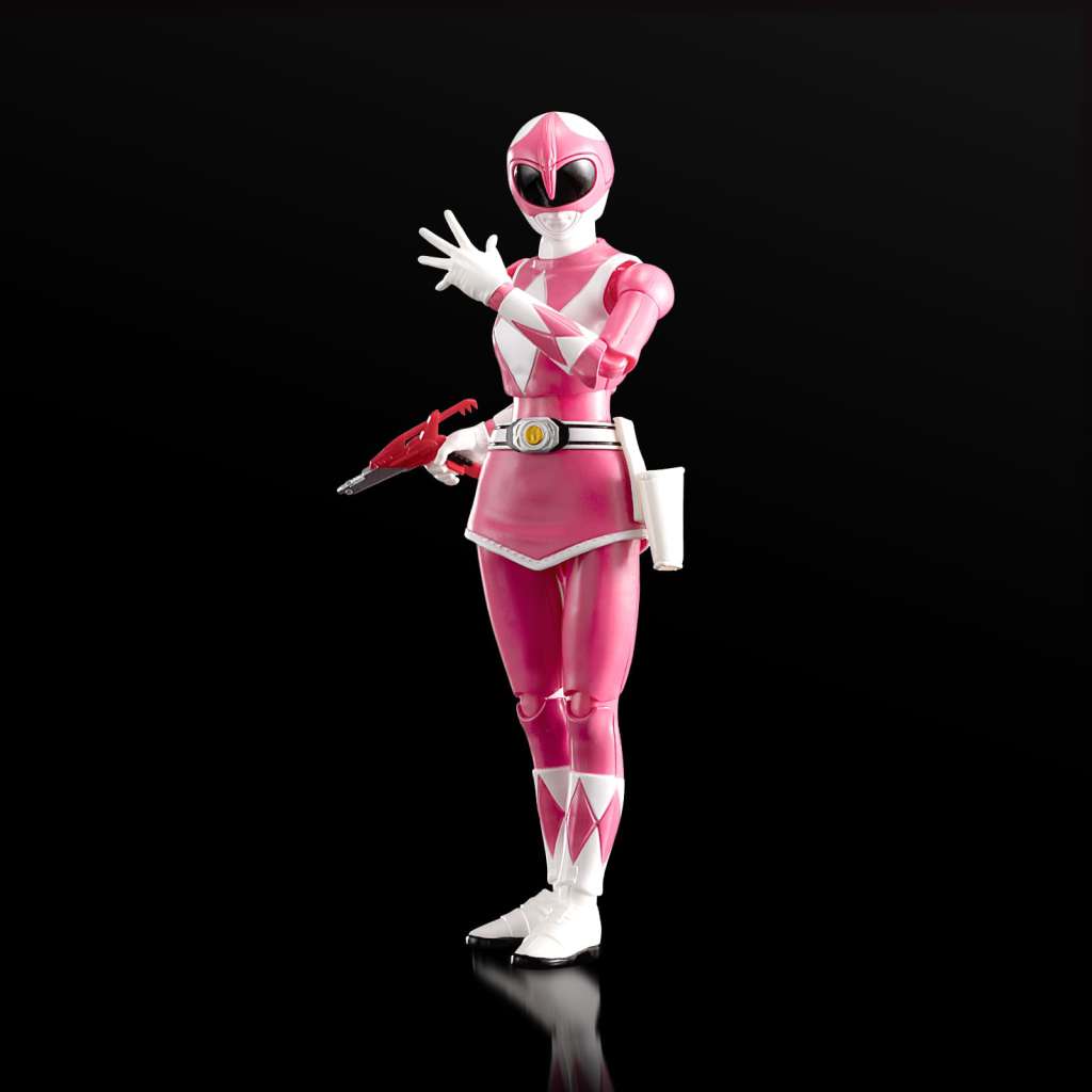 FLAMETOYS POWER RANGERS PINK RANGER MODEL KIT 13 cm