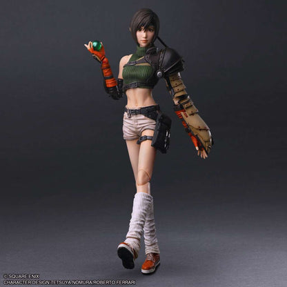 SQUARE ENIX FF 7 REBIRTH YUFFIE KISARAGI PAK AF ACTION FIGURE 24 cm