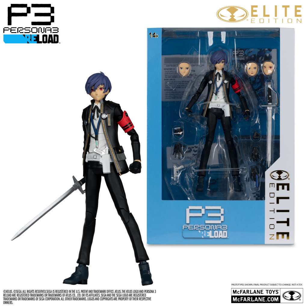 MCFARLANE TOYS 25 PERSONA 3 PROTAGONIST ELITE EDITION ACTION FIGURE 18 cm