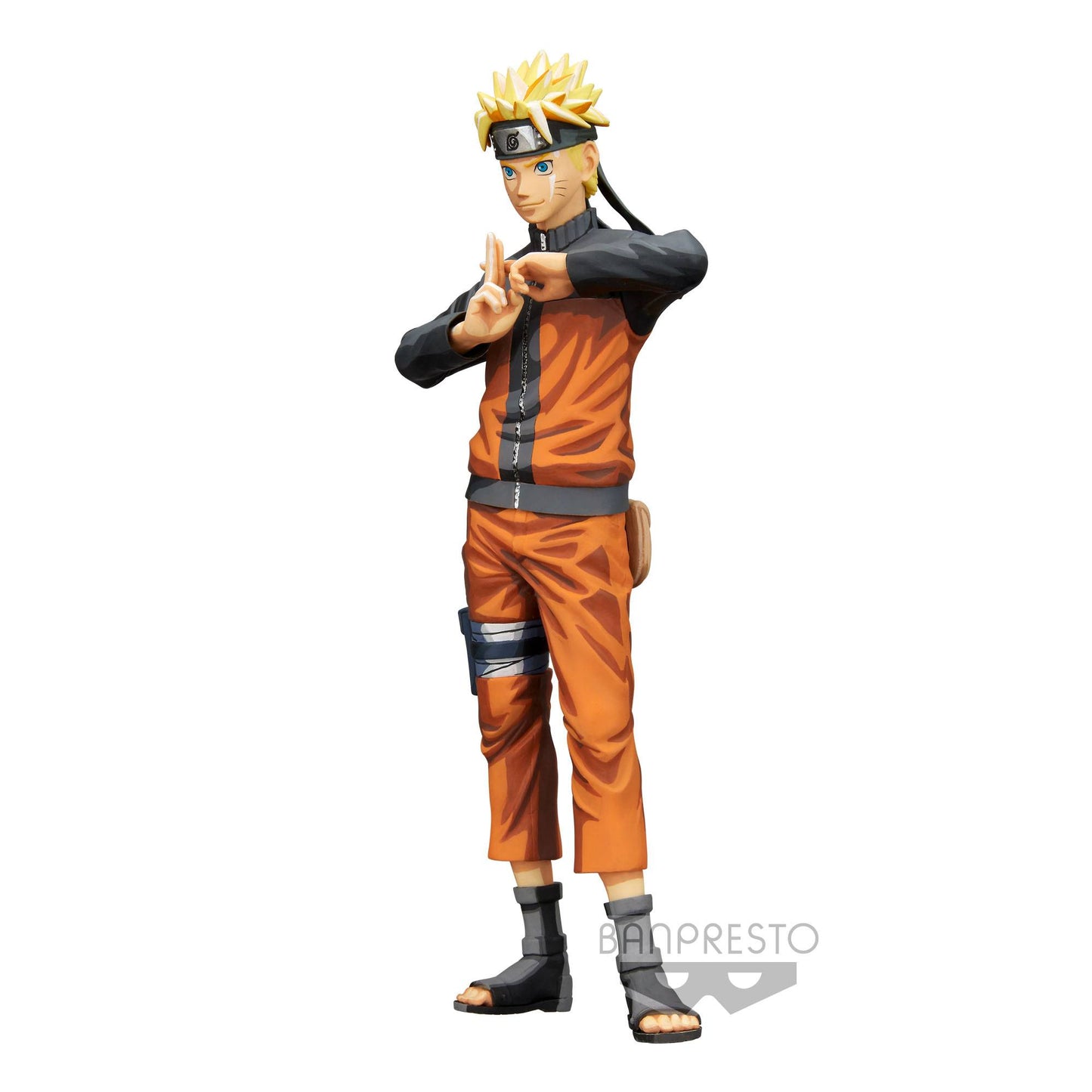 BANPRESTO NARUTO UZUMAKI NARUTO SHIPPUDEN GRANDISTA NERO STATUA 27 CM