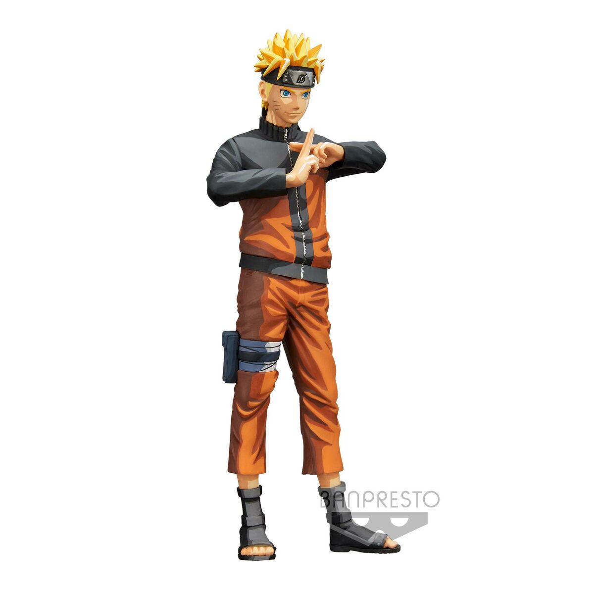 BANPRESTO NARUTO UZUMAKI NARUTO SHIPPUDEN GRANDISTA NERO STATUA 27 CM
