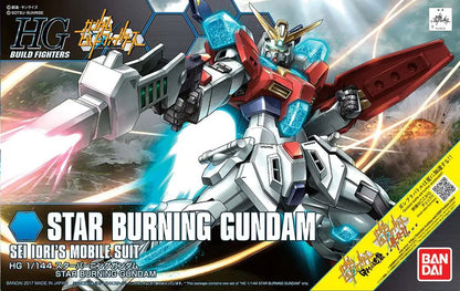 BANDAI - GUNDAM HG BF STAR BURNING 1/144 MODEL KIT 12 cm