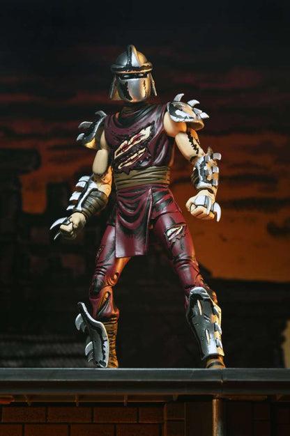 NECA TMNT MIRAGE BATTLE DAMAGED SHREDDER AF ACTION FIGURE 17 cm