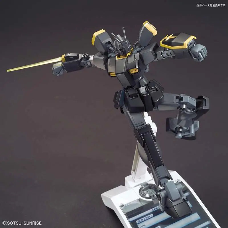 BANDAI - GUNDAM HG BF LIGHTNING BLACK WARR 1/144 MODEL KIT 13 cm
