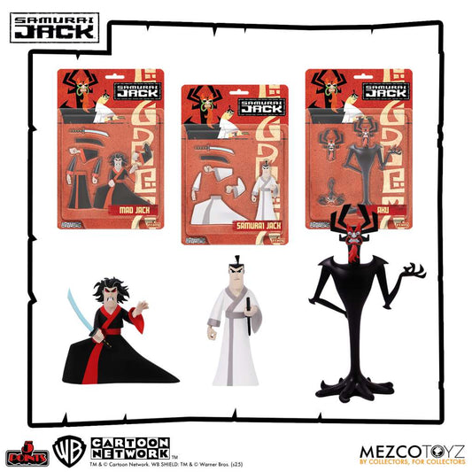5 POINTS SAMURAI JACK AF SET (3)