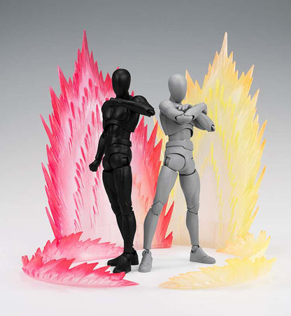 TAMASHII EFFECT ACCESSORI ACTION FIGURE AURA DI ENERGIA ROSSA 19 CM BANDAI