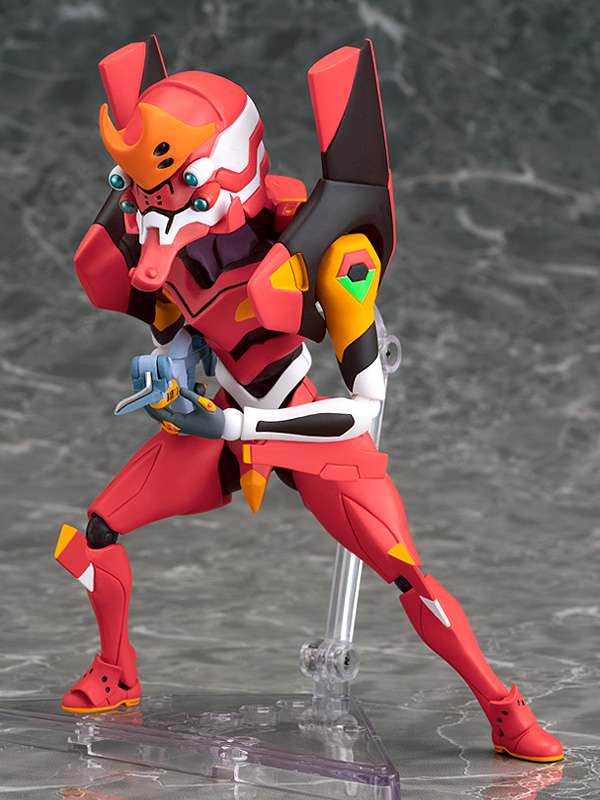 REBUILD OF EVANGELION ACTION FIGURE PARFORM R PVC EVA UNIT 02 14 CM PHAT!