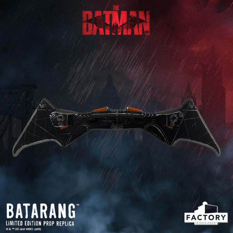 THE BATMAN PROP REPLICA BATARANG EDIZIONE LIMITATA 25 CM FACTORY ENTERTAINMENT