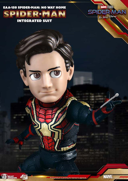 SPIDER-MAN: NO WAY HOME UOVA ATTACK ACTION FIGURA SPIDER-MAN INTEGRATED SUIT 17 CM BEAST KINGDOM TOYS