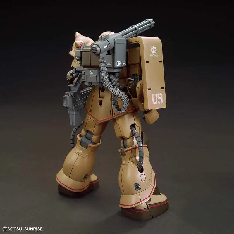 BANDAI HG ZAKU HALF CANNON 1/144 MODEL KIT 12 cm