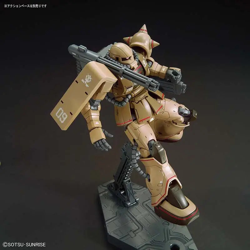 BANDAI HG ZAKU HALF CANNON 1/144 MODEL KIT 12 cm